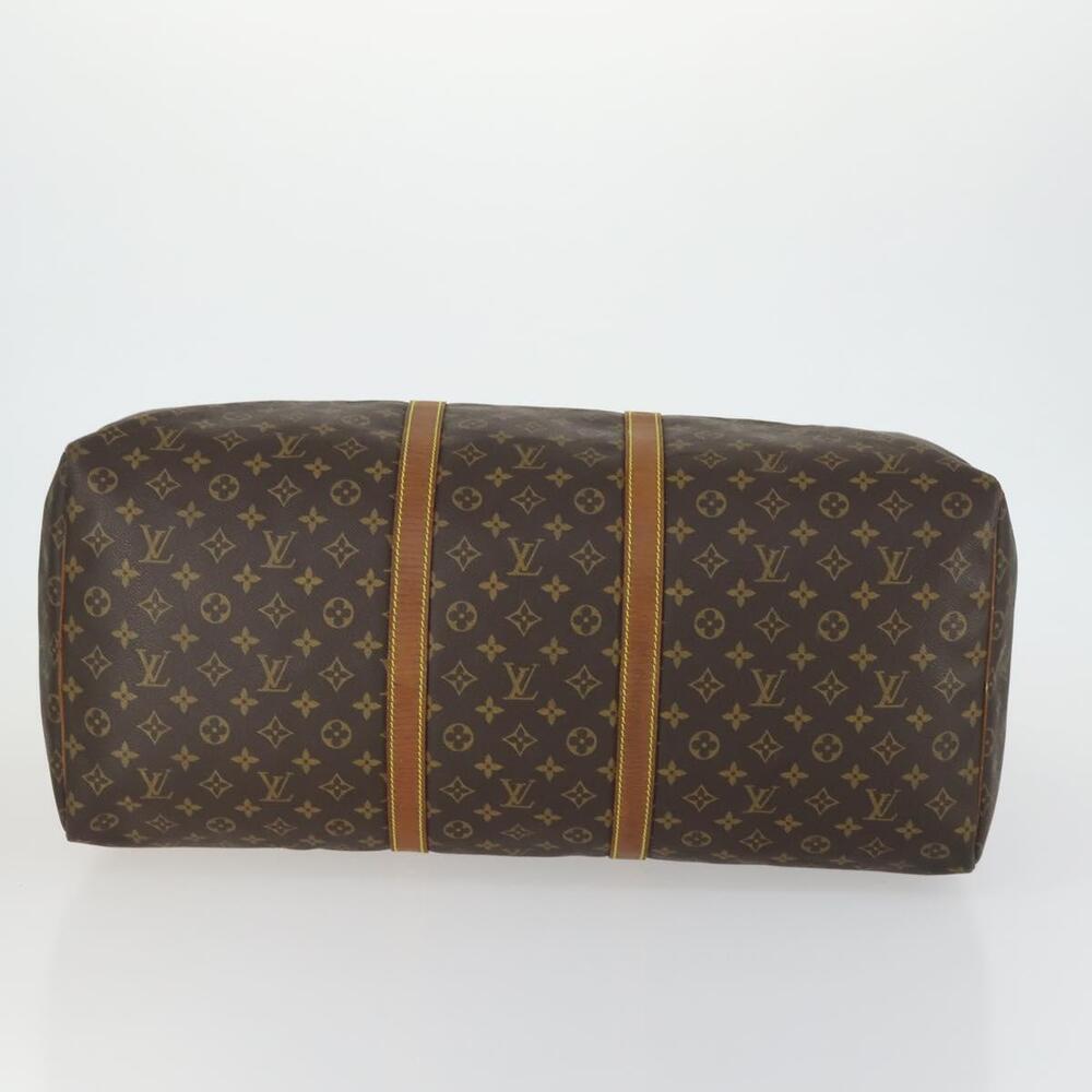 LOUIS VUITTON Monogram Keepall 60 Boston Bag M41422 LV Auth hk3288 - Picture 5 of 16